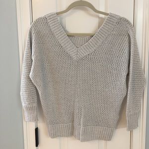 Express 3 quarter sleeve small sweater
